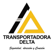 Logo de transportadora delta